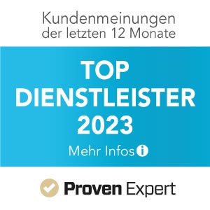 Auszeichnung von Proven Expert als Top-Dienstleister bei der dauerhaften Haarentfernung