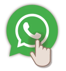 WhatsApp Logo mit Klickmöglichkeit
