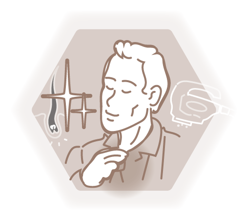 Icon moderner Mann