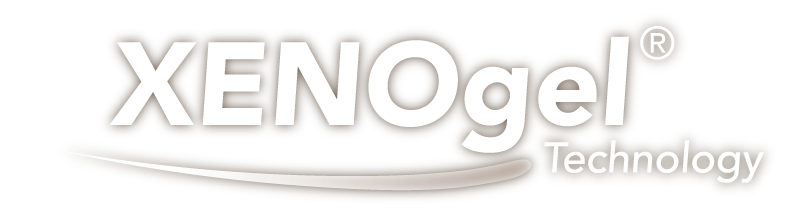 Logo XENOGel Technologie weiß